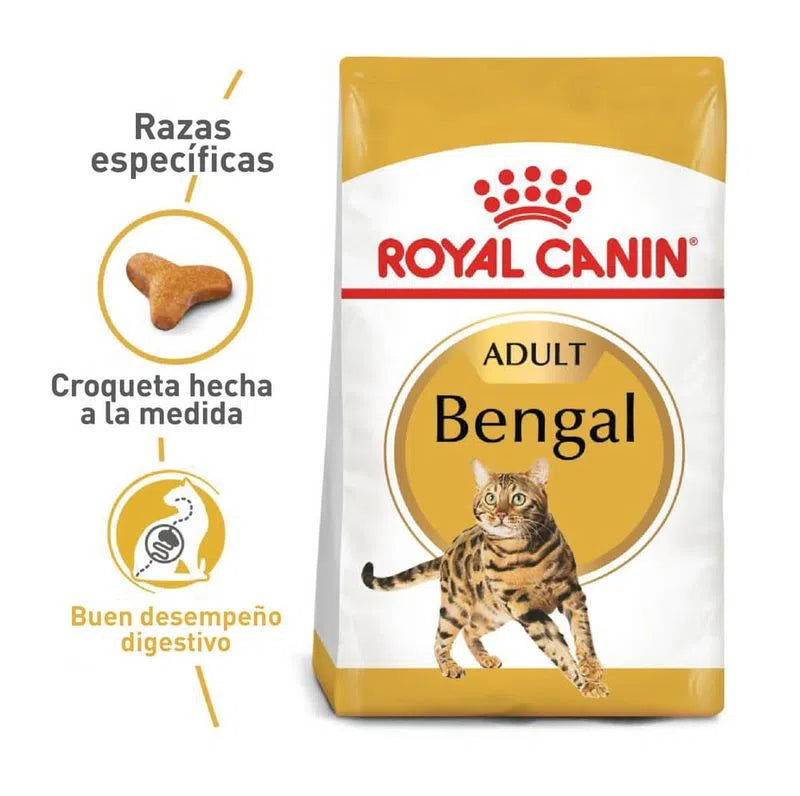 Alimento Para Gato - Royal Canin Bengal Adult