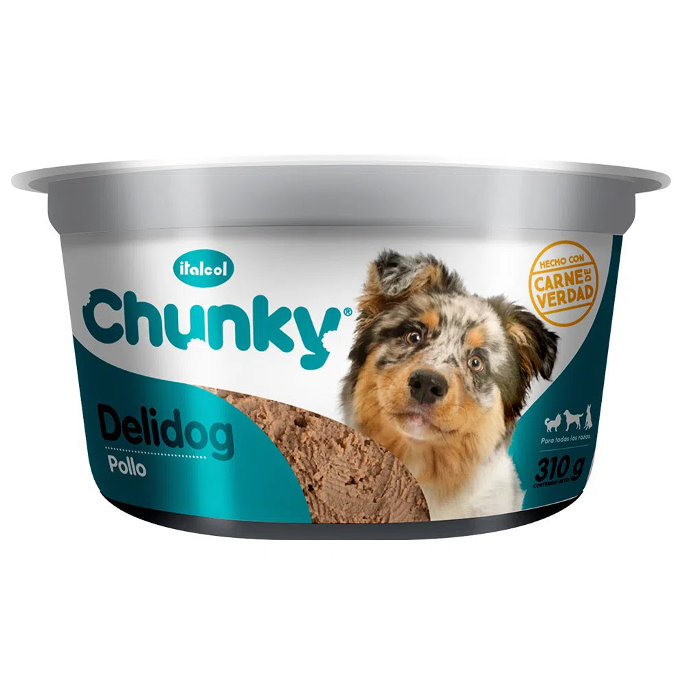 Alimento Para Perro - Chunky Delidog Pollo Pate