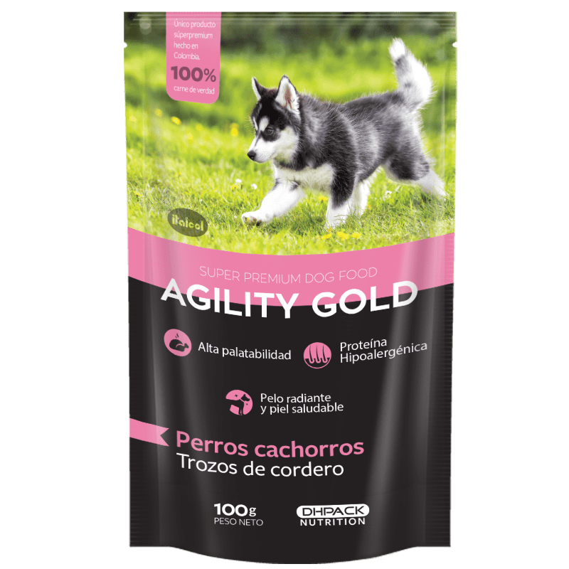 Alimento para perro - Agility Trozos De Cordero Para Cachorro