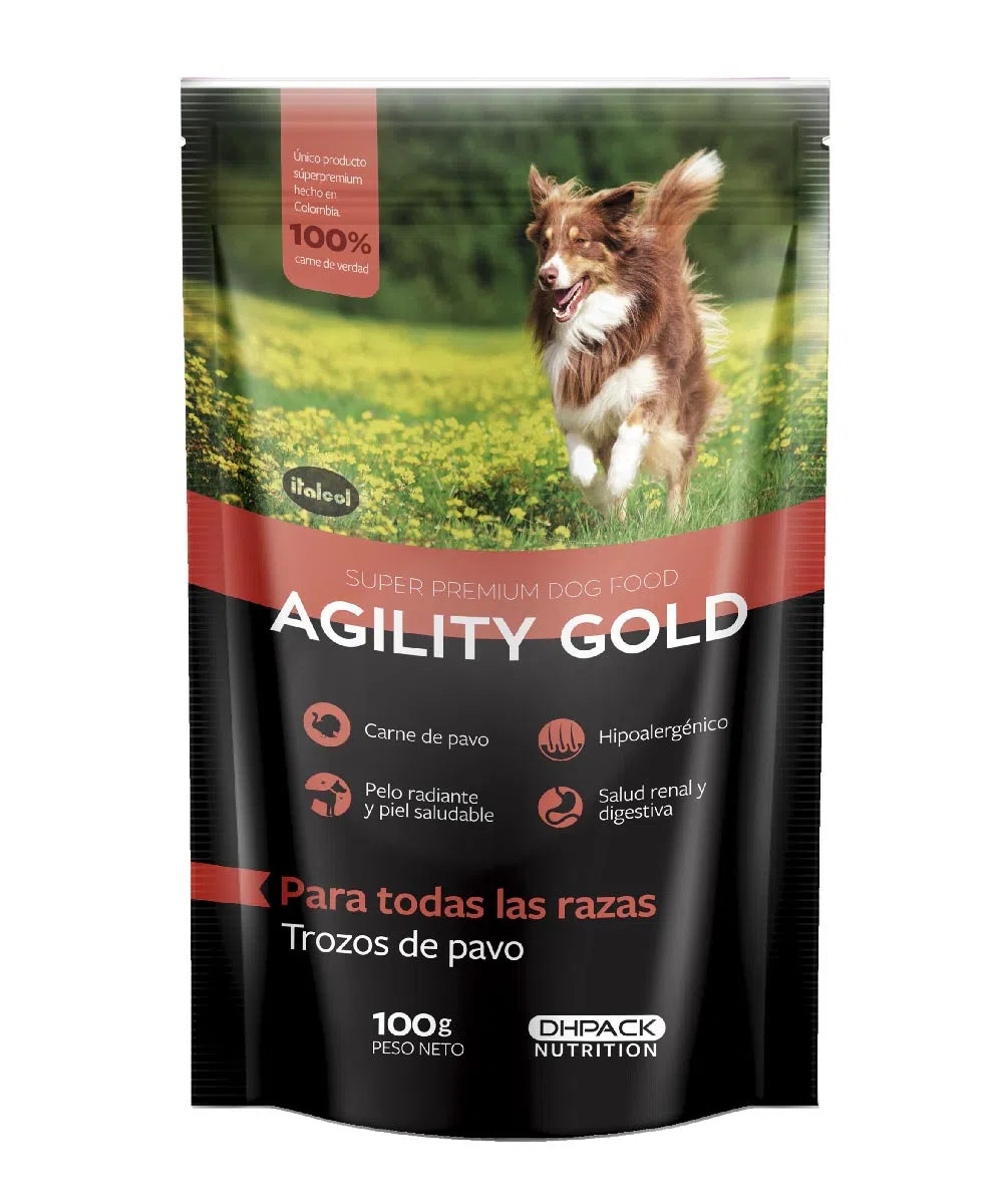 Alimento para perro -Agility Trozos De Pavo