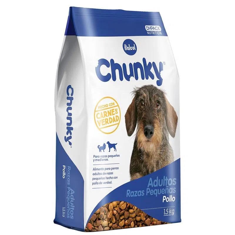 Alimento para perro -Chunky Adulto Razas Pequeñas