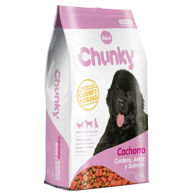 Alimento para perro -Chunky Cordero Cachorro