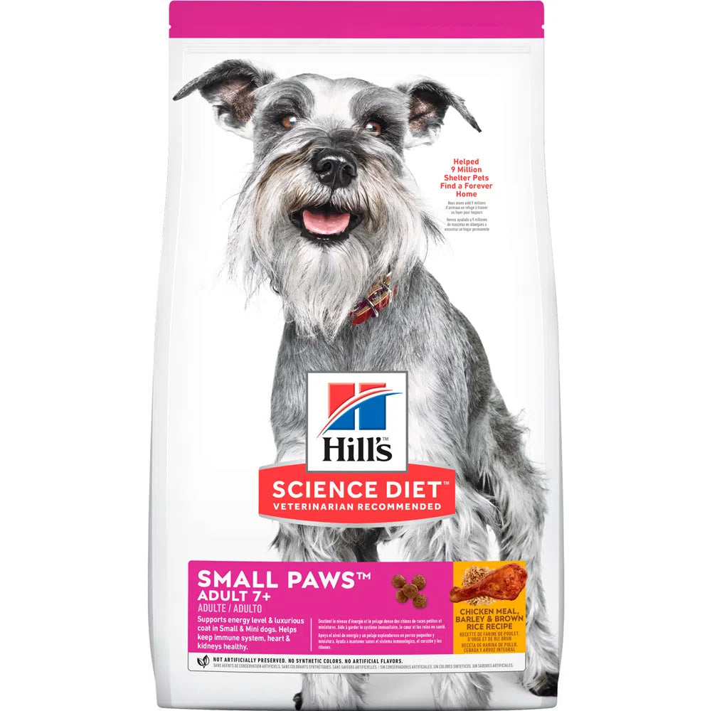 Alimento para perro -Hills Canino Senior Toy Breed 4.5 Lb