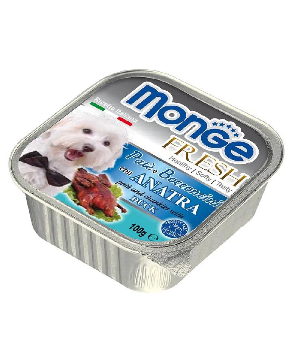 Alimento para perro -Monge Fresh Cane Anatra