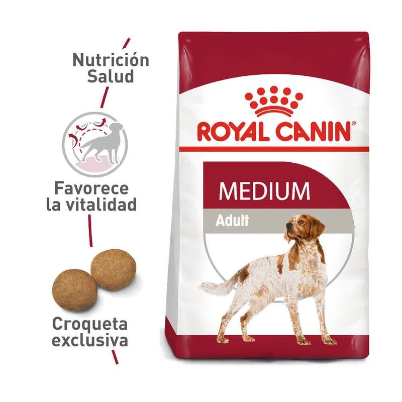 Alimento para perro -Royal Canin Medium Adulto1