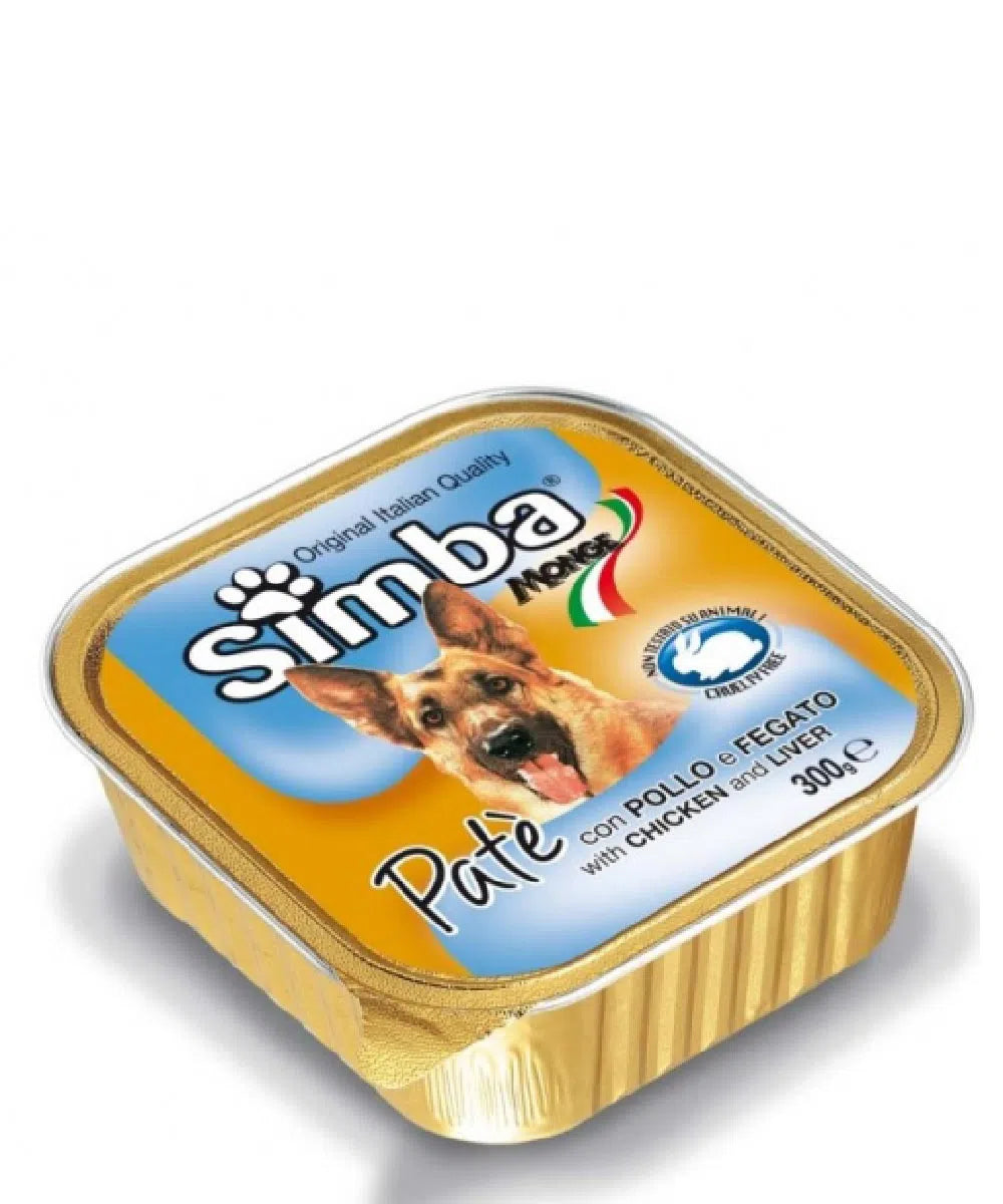 Alimento para perro -Simba Pate Pollo e higado