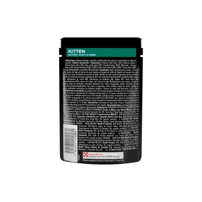 Pro plan Pouch Kitten De Pollo 85 GR