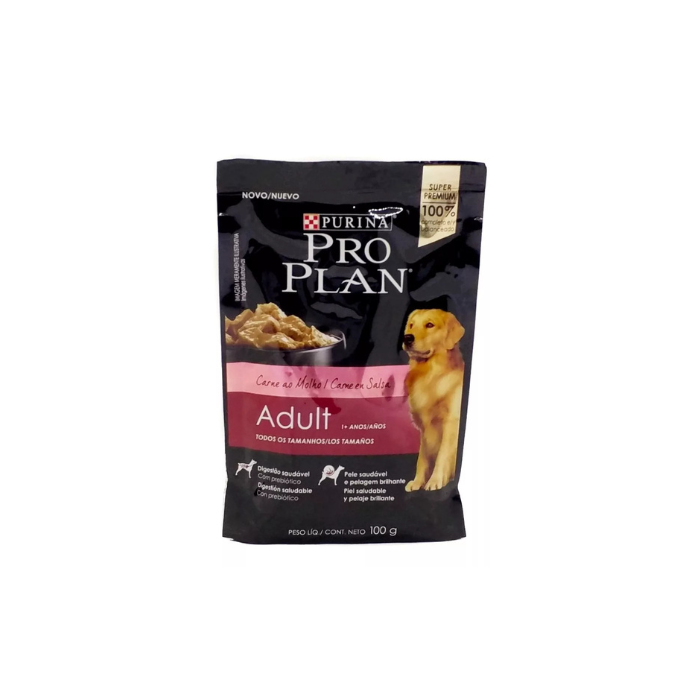 Pro Plan Pouch Adulto De Carne 85 GR