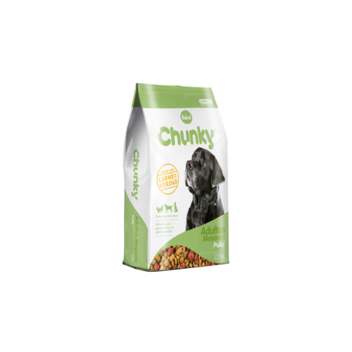Chunky Adultos Mayores Pollo Para Perro