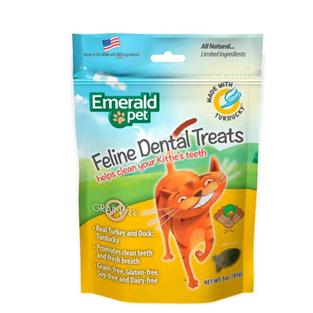 Emerald Pet Cat Snack Dental Pavopato 85 Gr Para Gato