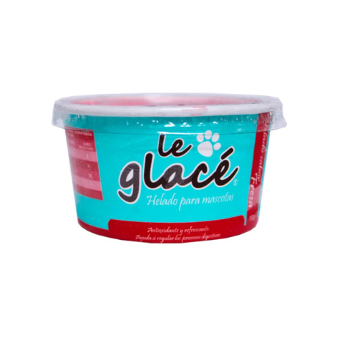 Helado Pequeño De Fresa Para Perro 60 ML