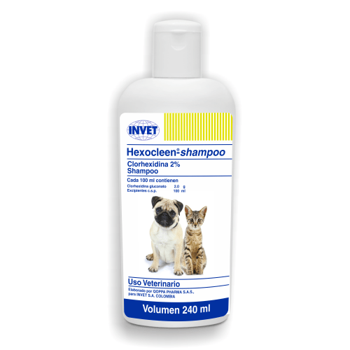 Shampoo Hexocleen Para mascotas